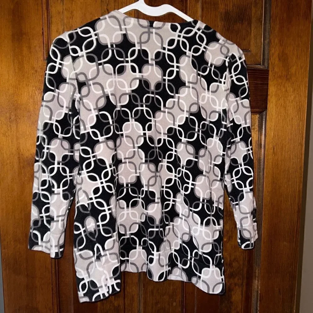 Ann Taylor Factory 3/4 Sleeve Cardigan Medium - Picture 4 of 4